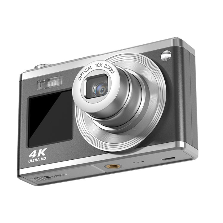 4K HD Optical Zoom Digital Camera 60MP Dual Screen Selfie Camera, No Memory, Black, White, Silver 4K HD Optical Zoom Digital Camera 60MP Dual Screen Selfie Camera, No Memory, Black, White, Silver